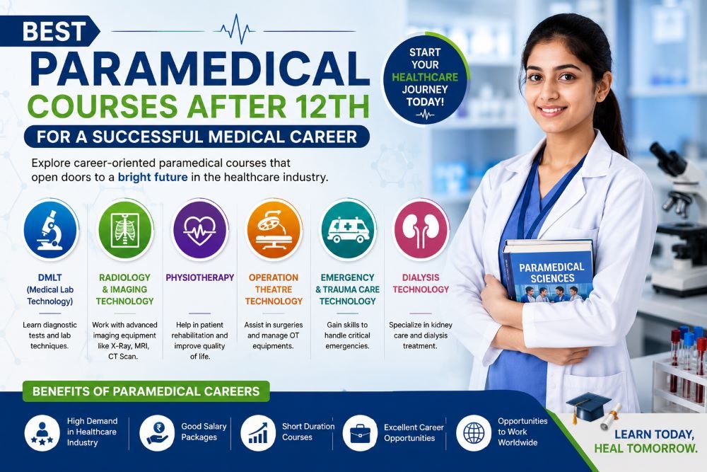 Best Paramedical Courses After 12th for a Successful Medical Career